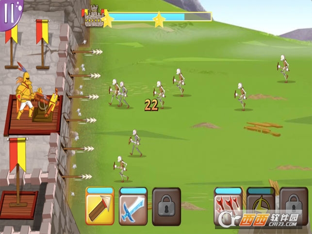 Angry Zombie Killer(勇士大战僵尸)截图0