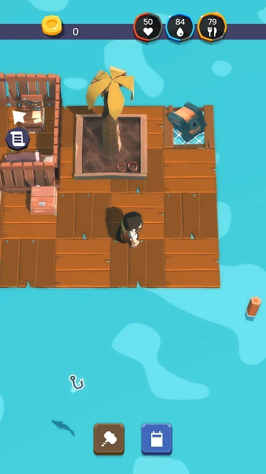 木筏人生海洋生存游戏官方版（Life on Raft Sur v3.3.3