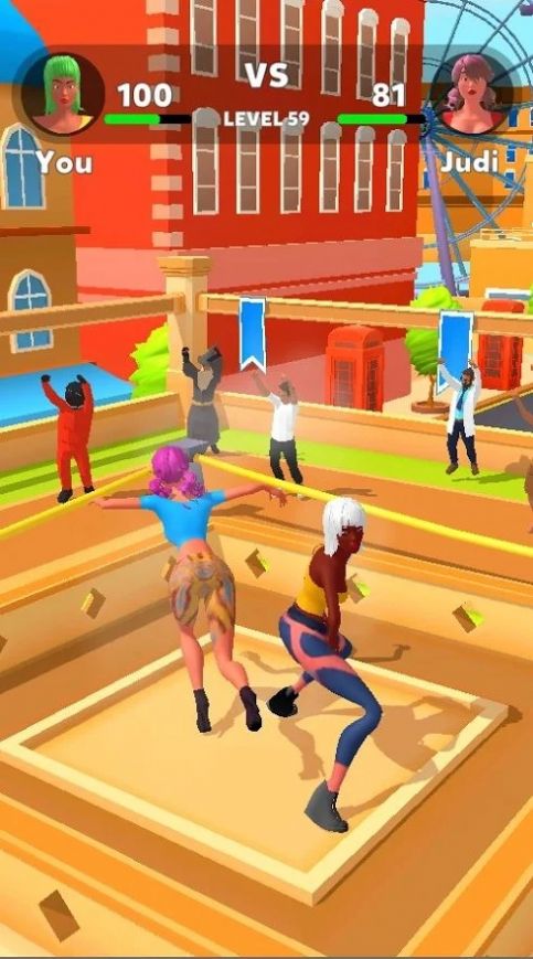 屁股打架ButtFight截图0