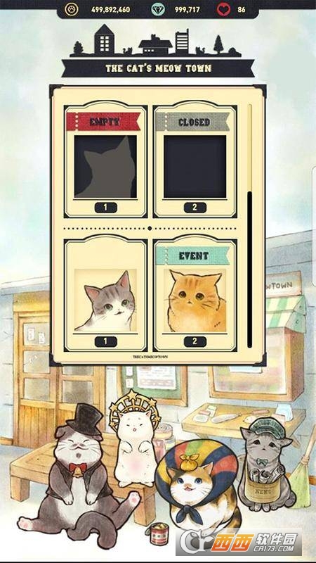 猫咪天堂The cats meow town v1.73 安卓版