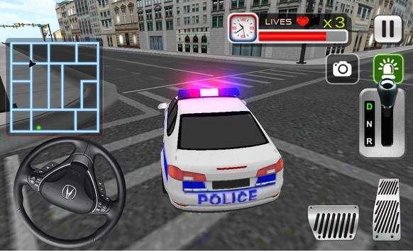 疯狂的警车司机3D v3.1.5