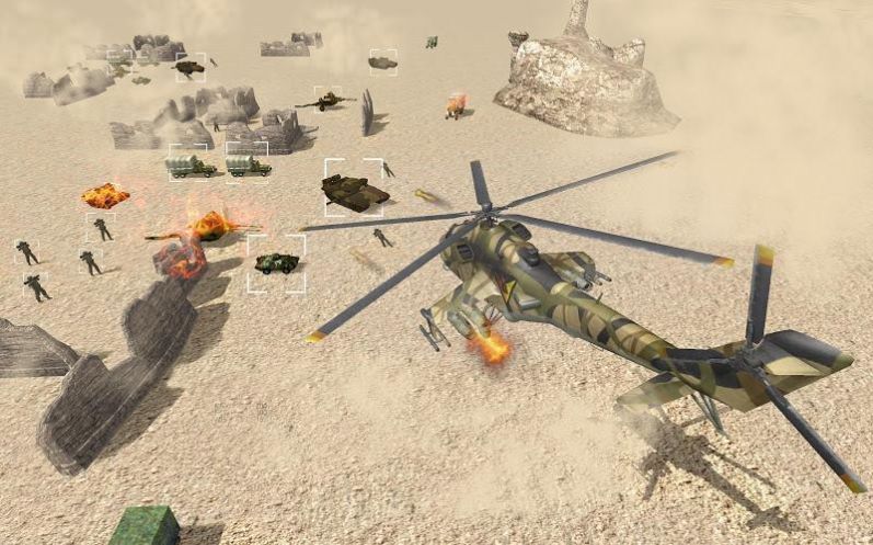 武装直升机袭击(Helicopter AA)