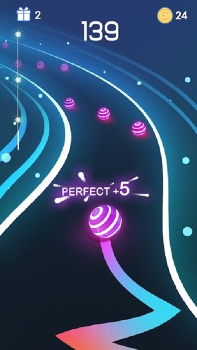 Dancing Road(美歌大路彩球跑)截图1