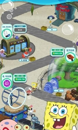 海绵宝宝的放置冒险截图0