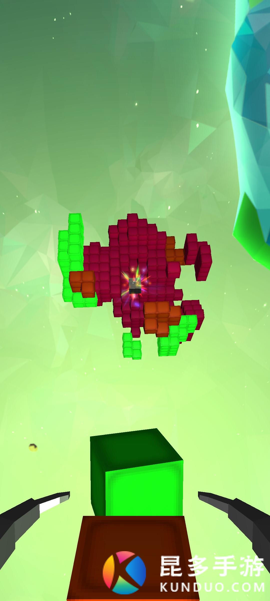 太空炮击方块游戏中文版（Colors 3D） 截图1