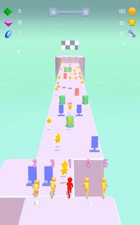 移动之路3D趣味竞赛截图0