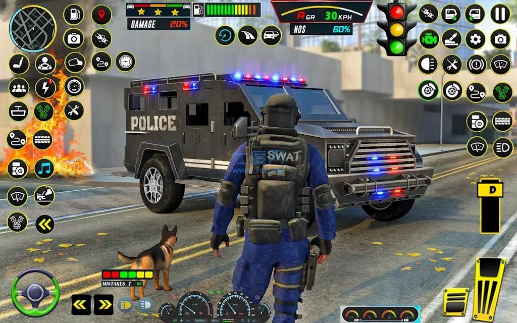 警车驾驶：警车City Police Game: Police Chase截图0