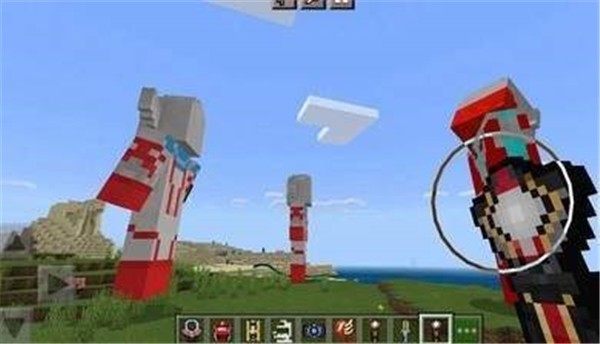 我的世界兰斯威乐市和新生代奥特曼模组  v1.16.221.01