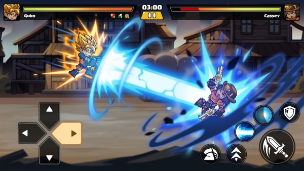 超级勇士格斗截图2