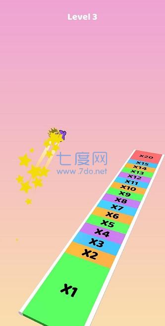 蹦床跳跃3D游戏