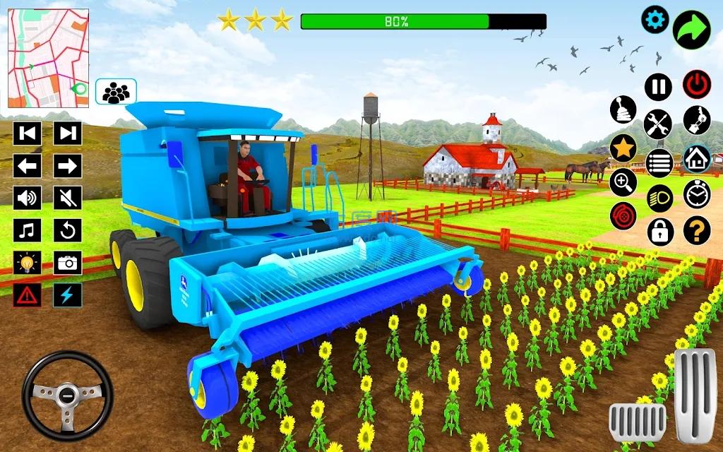 印度乡村拖拉机运动会Village Tractor Farm Simulator截图0