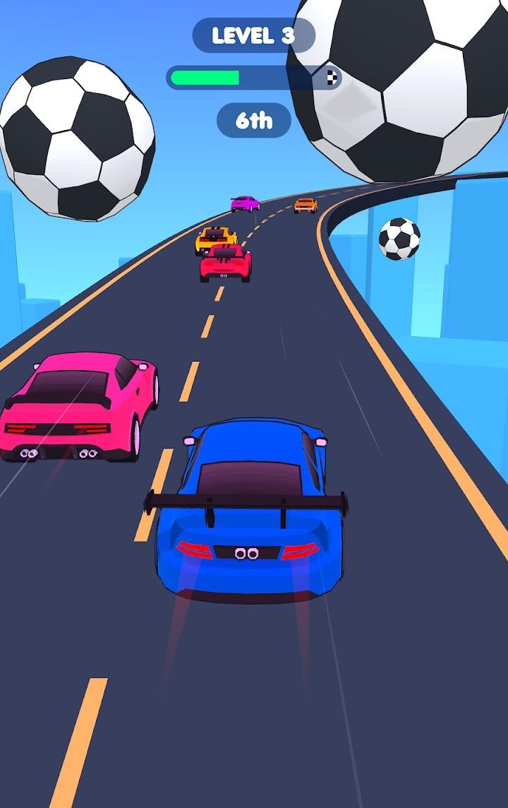 卡通小车障碍赛游戏官方版（Toony Race）  v4.4.2