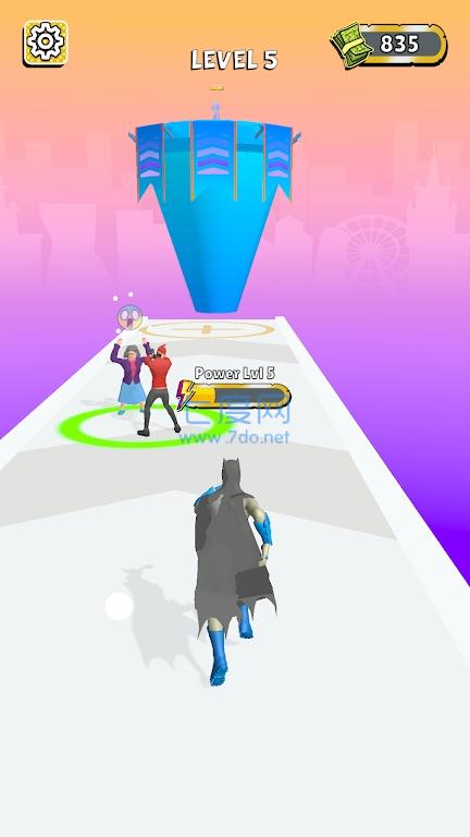 超级英雄无限跑Super HeroTriviaRunner截图2
