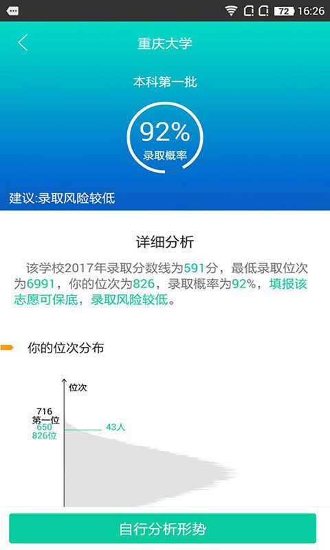 第九道志愿2023截图1