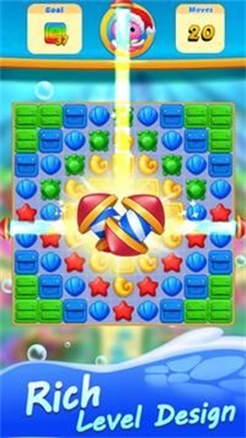 水族馆三消比赛截图2