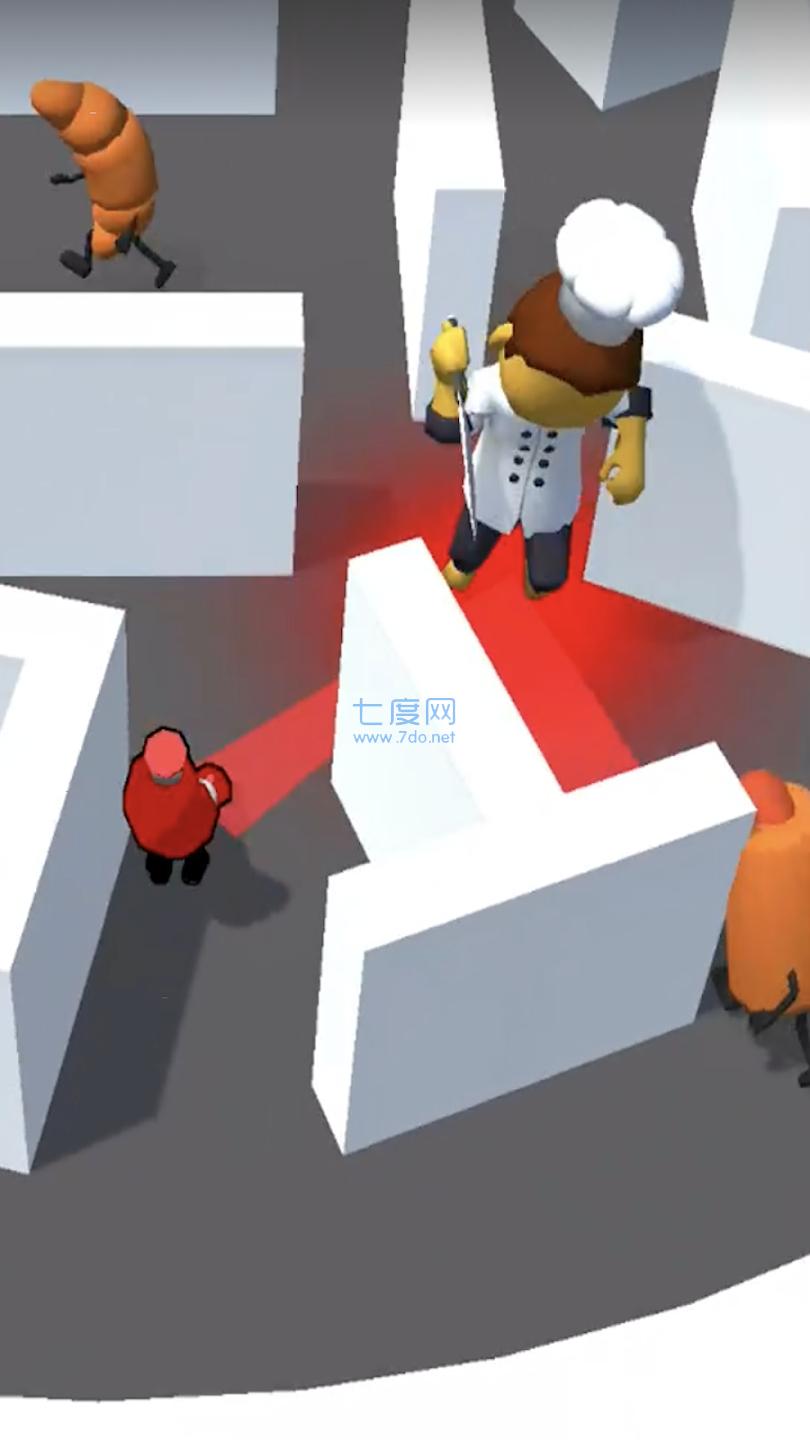 食物逃生者游戏