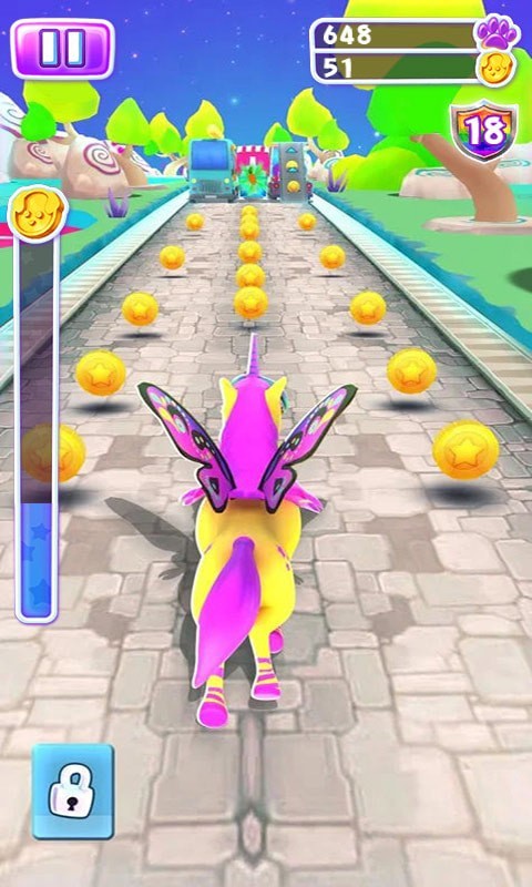 独角兽跑酷3D截图2