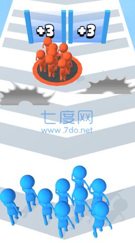 3D堆叠跑酷竞速
