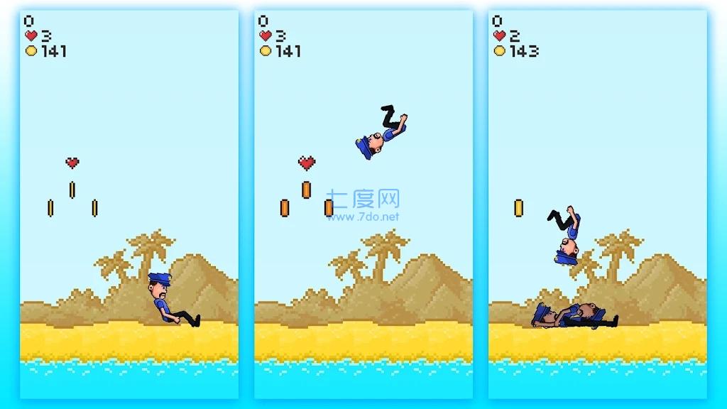 像素后空翻Backflip Joe截图0