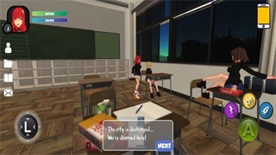 死亡僵尸学院截图0