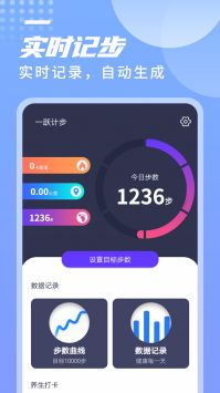 迤迤一跃计步截图2