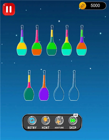 将水分类颜色拼图WaterSortColorPuzzle Game