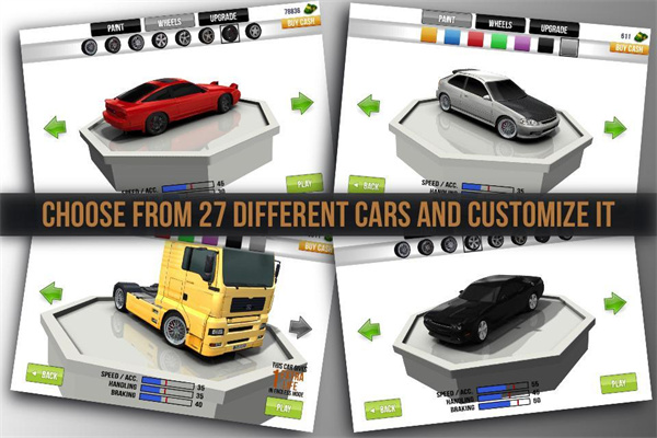 公路飙车最新版(Traffic Racer)截图2