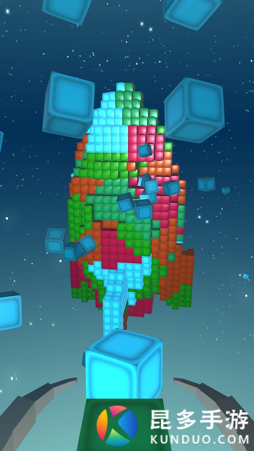 太空炮击方块游戏中文版（Colors 3D） 截图0
