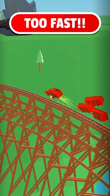 Off the Rails 3D(火车冲鸭)截图1