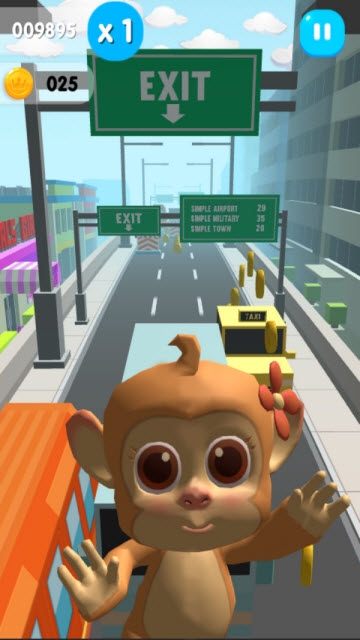 猴子跑酷app截图0