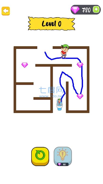 如厕热潮Toilet RushDrawPuzzle截图0