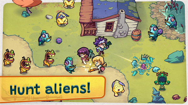 外星食物入侵官方版(Alien Food Invasion) v1.2.10