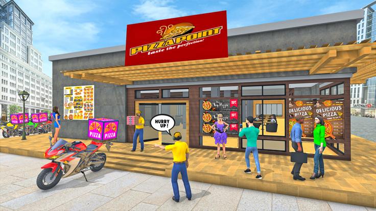 比萨送货自行车驾驶3D  V 1.0