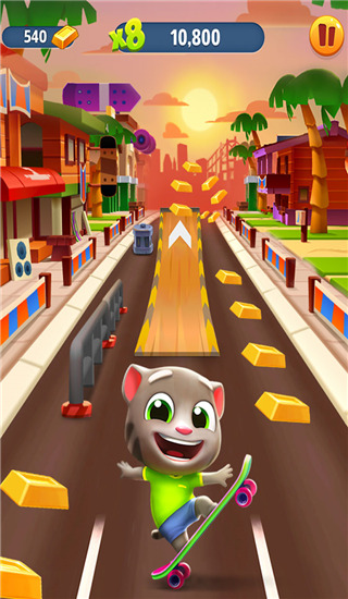 汤姆猫跑酷破解版2023最新版截图1