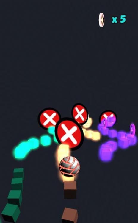 悬空霓虹球
