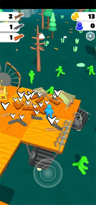 木筏丧尸2023最新版(Zombie Raft) v36.1.3