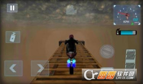 山地摩托赛跑