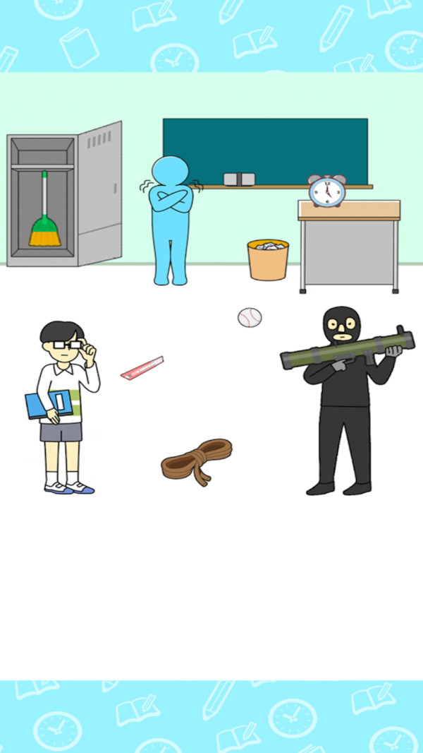 教室里有坏蛋游戏中文汉化安卓版  v4.4.1