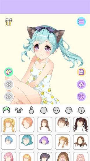 动漫萌娘换装截图1