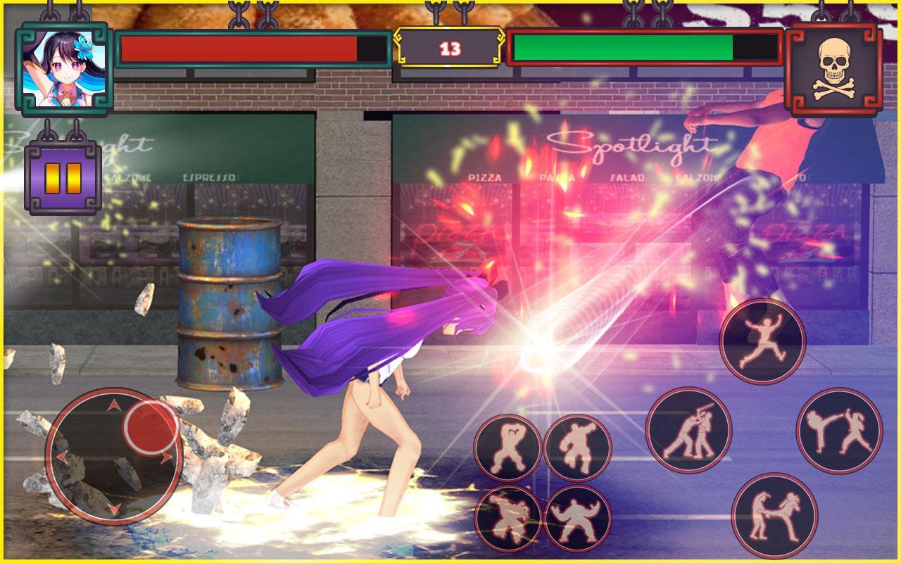 少女街头格斗 2021最新版截图1