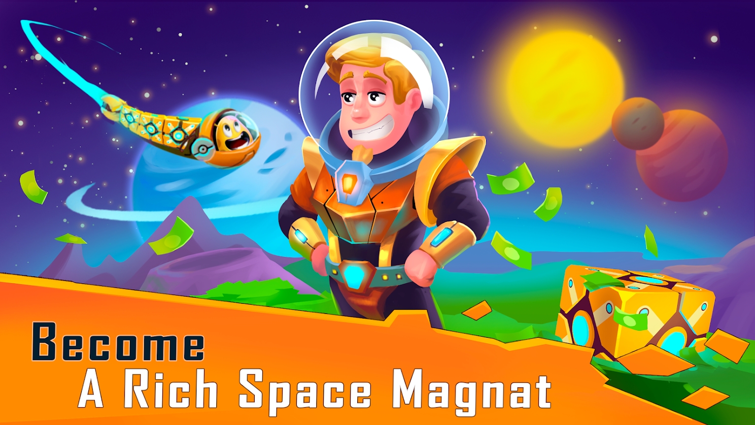 太空港空闲大亨游戏中文版（Spaceport Idle Tycoon）  v3.1.1