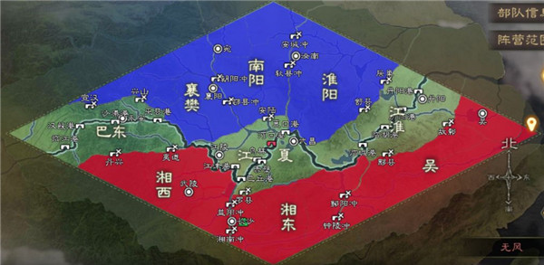 沙盘地图展示