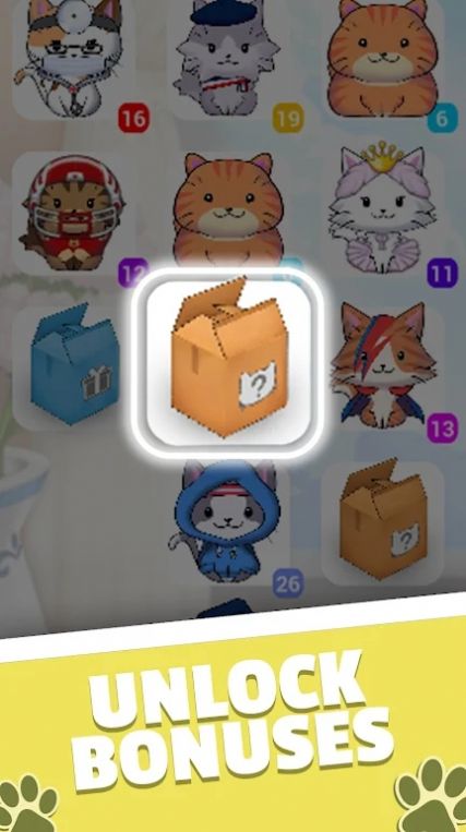 凯蒂合并游戏官方版(Kitty Merge)图片1