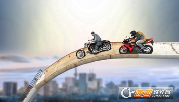 大坡道特技摩托车截图1