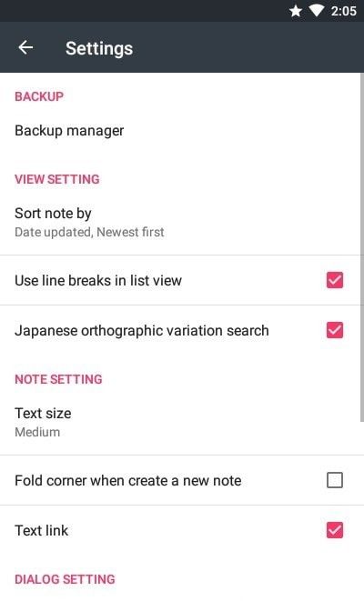 Mimnote 版本：v2.6.1