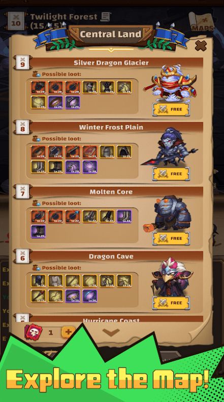 放置探险队  v1.0.0