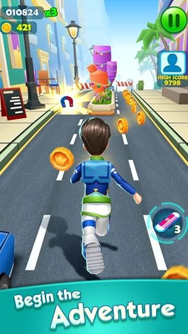 地铁公主赛跑者冲浪截图2