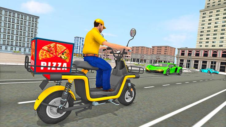 比萨送货自行车驾驶3D  V 1.0