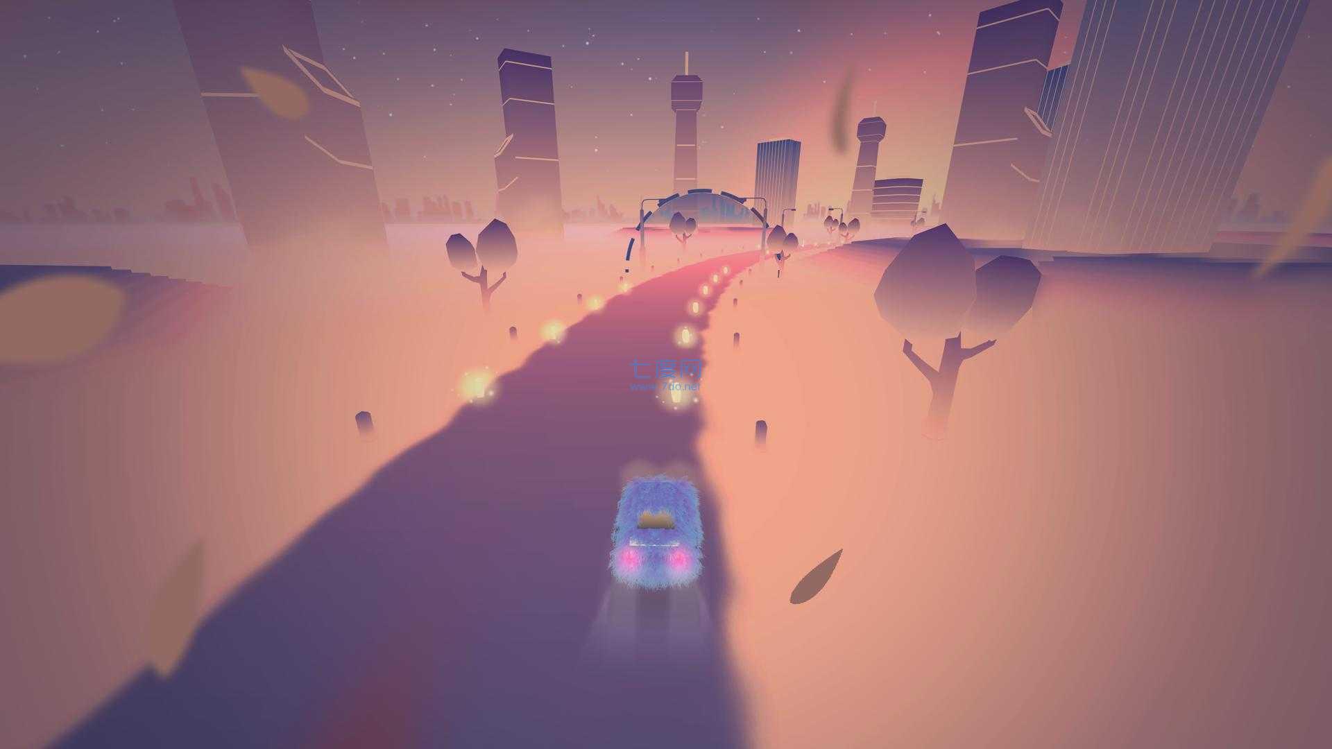 蓬松奔跑游戏