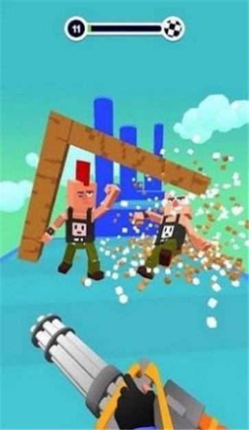 方块工艺射击3D截图1